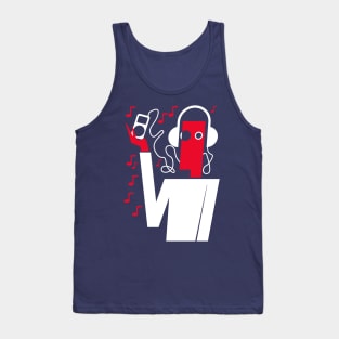 Deco Music Man Tank Top